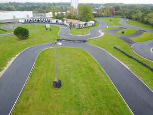 Photo aérienne du circuit