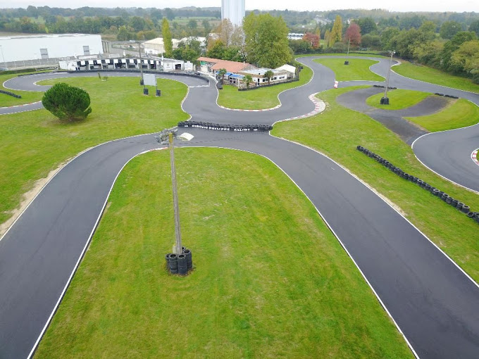 Photo aérienne du circuit